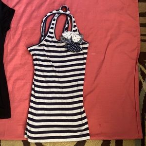 striped tank top